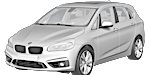 BMW F45 P0A1B Fault Code